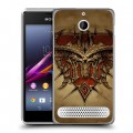 Дизайнерский силиконовый чехол для Sony Xperia E1 Diablo