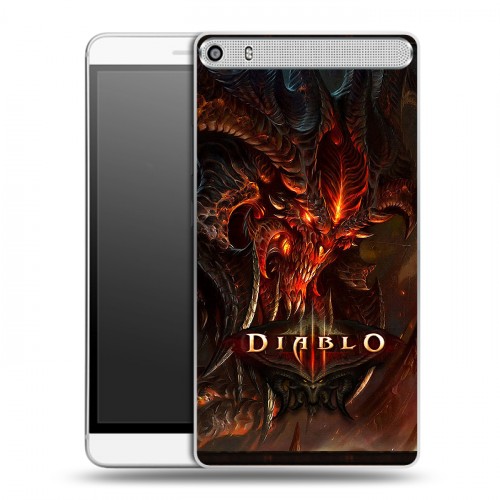 Дизайнерский пластиковый чехол для Lenovo Phab Plus Diablo