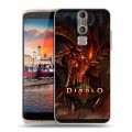 Дизайнерский пластиковый чехол для ZTE Axon Mini Diablo