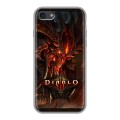 Дизайнерский силиконовый чехол для Iphone 7 Diablo