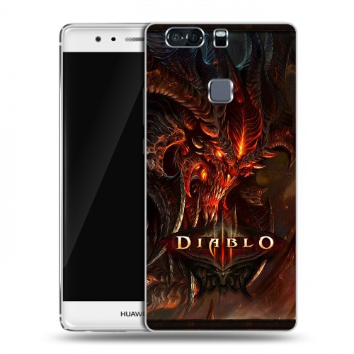 Дизайнерский пластиковый чехол для Huawei P9 Plus Diablo