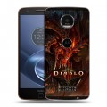 Дизайнерский пластиковый чехол для Lenovo Moto Z Diablo