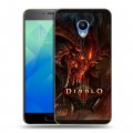 Дизайнерский пластиковый чехол для Meizu M5 Diablo