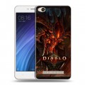 Дизайнерский силиконовый чехол для Xiaomi RedMi 4A Diablo