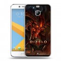 Дизайнерский пластиковый чехол для HTC 10 evo Diablo