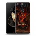 Дизайнерский пластиковый чехол для ZTE Nubia Z17 Diablo