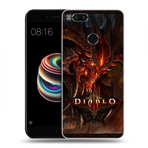 Дизайнерский силиконовый чехол для Xiaomi Mi5X Diablo