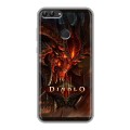 Дизайнерский силиконовый чехол для Huawei P Smart Diablo