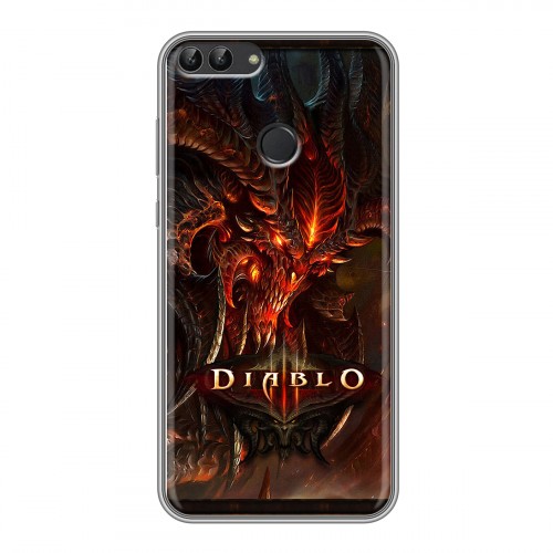 Дизайнерский силиконовый чехол для Huawei P Smart Diablo