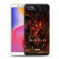 Дизайнерский пластиковый чехол для Xiaomi RedMi 6A Diablo