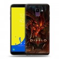 Дизайнерский пластиковый чехол для Samsung Galaxy J6 Diablo