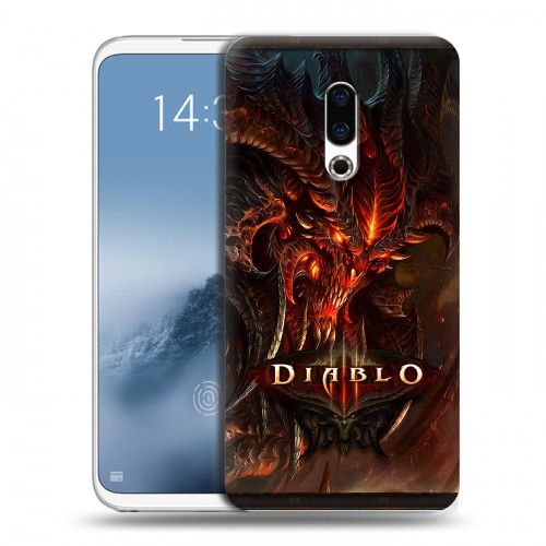 Дизайнерский пластиковый чехол для Meizu 16th Plus Diablo