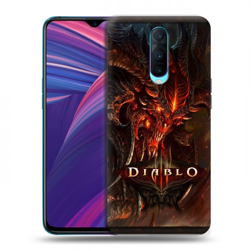 Дизайнерский пластиковый чехол для OPPO RX17 Pro Diablo