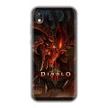 Дизайнерский силиконовый чехол для Huawei Honor 8s Diablo