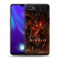 Дизайнерский силиконовый с усиленными углами чехол для OPPO A1k Diablo