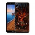 Дизайнерский силиконовый чехол для Xiaomi RedMi 7A Diablo