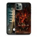 Дизайнерский пластиковый чехол для Iphone 11 Pro Diablo