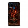 Дизайнерский силиконовый чехол для Samsung Galaxy M30s Diablo