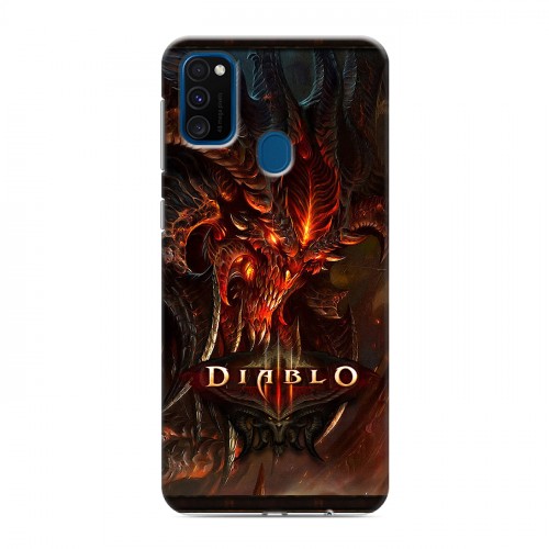 Дизайнерский силиконовый чехол для Samsung Galaxy M30s Diablo