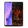 Дизайнерский силиконовый с усиленными углами чехол для OPPO A31 Diablo