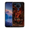 Дизайнерский силиконовый чехол для Nokia 5.4 Diablo