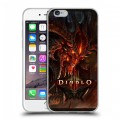 Дизайнерский пластиковый чехол для Iphone 6/6s Diablo