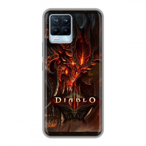 Дизайнерский силиконовый чехол для Realme 8 Diablo