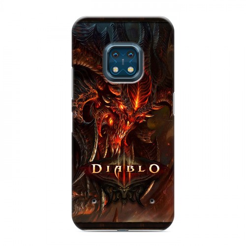 Дизайнерский силиконовый с усиленными углами чехол для Nokia XR20 Diablo