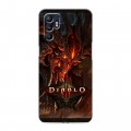 Дизайнерский силиконовый с усиленными углами чехол для OPPO Reno6 Diablo