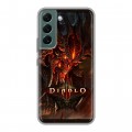 Дизайнерский силиконовый чехол для Samsung Galaxy S22 Diablo