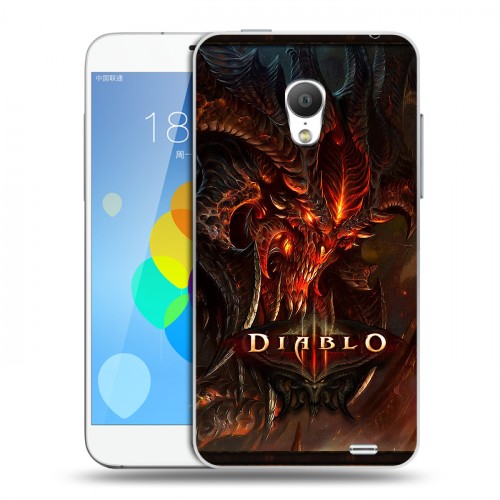 Дизайнерский силиконовый чехол для  Meizu MX3 Diablo