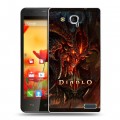 Дизайнерский пластиковый чехол для MTS 978 Diablo