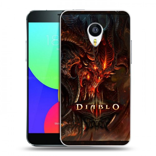 Дизайнерский пластиковый чехол для Meizu MX4 Diablo