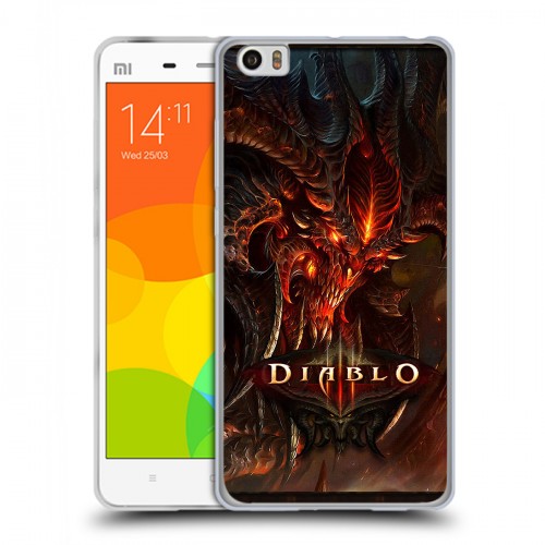 Дизайнерский пластиковый чехол для Xiaomi Mi Note Diablo