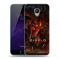 Дизайнерский пластиковый чехол для Meizu M1 Diablo