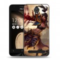 Дизайнерский пластиковый чехол для ASUS Zenfone Go Diablo