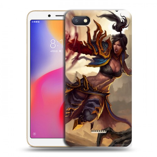 Дизайнерский пластиковый чехол для Xiaomi RedMi 6A Diablo