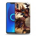 Дизайнерский силиконовый чехол для Alcatel 5V Diablo