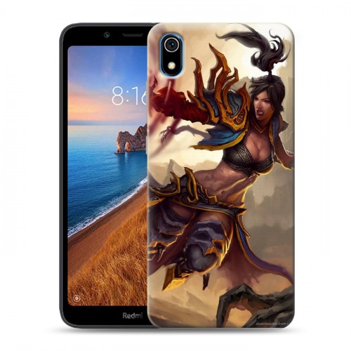 Дизайнерский силиконовый чехол для Xiaomi RedMi 7A Diablo