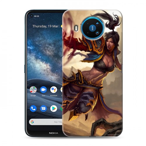 Дизайнерский силиконовый чехол для Nokia 8.3 Diablo