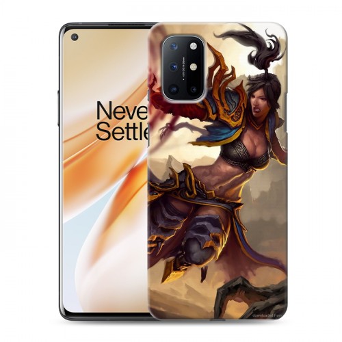 Дизайнерский пластиковый чехол для OnePlus 8T Diablo