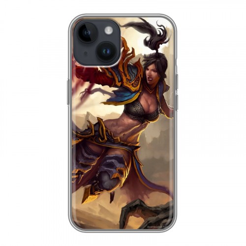 Дизайнерский пластиковый чехол для Iphone 14 Diablo