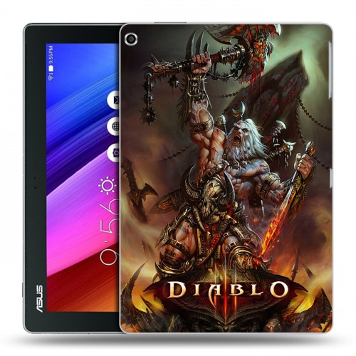 Дизайнерский силиконовый чехол для ASUS ZenPad 10 Diablo
