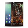 Дизайнерский силиконовый чехол для Lenovo A6010 Diablo