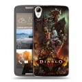 Дизайнерский пластиковый чехол для HTC Desire 828 Diablo