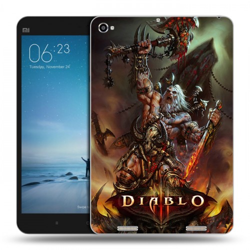 Дизайнерский силиконовый чехол для Xiaomi Mi Pad 2 Diablo