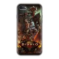 Дизайнерский силиконовый чехол для Iphone 7 Diablo