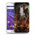 Дизайнерский пластиковый чехол для Lenovo Moto G Diablo