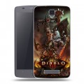 Дизайнерский силиконовый чехол для ZTE Blade L5 Diablo