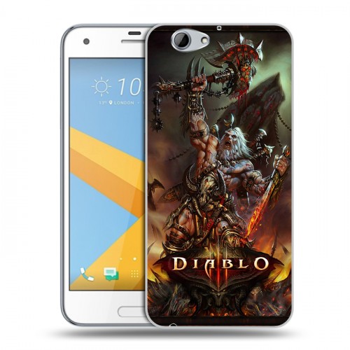 Дизайнерский пластиковый чехол для HTC One A9S Diablo